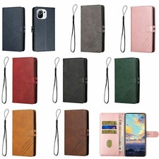 Emboss Leather Wallet Phone Case For Blackview Oukitel Umidigi Fuji Sharp Doogee