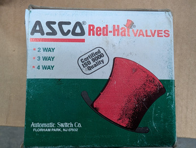 ASCO JX8262C712117 Red-Hat Valves