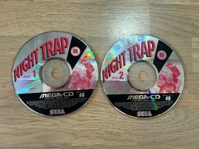 Night Trap Sega Mega CD Game - Boxed - Faulty Read Description 
