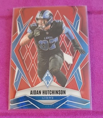 2025 Panini Phoenix - Aidan Hutchinson-Red *375/399*