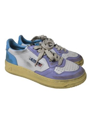 AUTRY Schnürsneaker Damen Sneaker Gr. DE 38 lila-blau-weiß Casual-Look