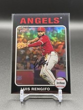 #665 Luis Rengifo Chrome Black Refractor #11/75 2024 Topps Heritage High Number