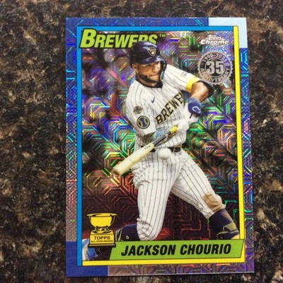 2025 Topps Update Silver Pack U90C-35 Jackson Chourio Brewers