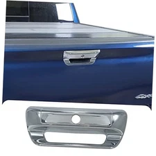  Rear Trunk Door Tailgate Handle Cover Trim Decoration Accessories for Chrome