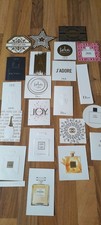 23 Verschiedene  Chanel & Dior  Parfum  Duftkarten