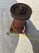 Vtg Antique Ford 8 9n Tractor Pto Flat Belt Pulley Power Takeoff Attach. 1-1/8