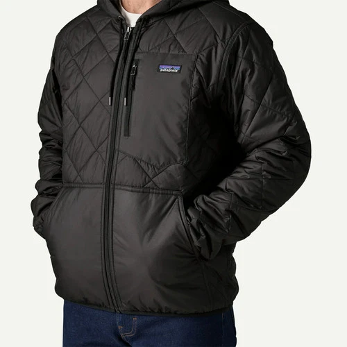 Patagonia Diamond Quilted Insulated Bomber Hoody - Men's, FREESHIPPING image 3