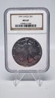 1991 Silver Eagle NGC MS69