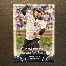 2024 Topps Series 2 - 2023 First Pitch Myke Towers #FP-2 (RC)
