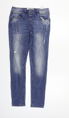 Damenjeans UK Größe 26 in ONLY Regular Fit Straight