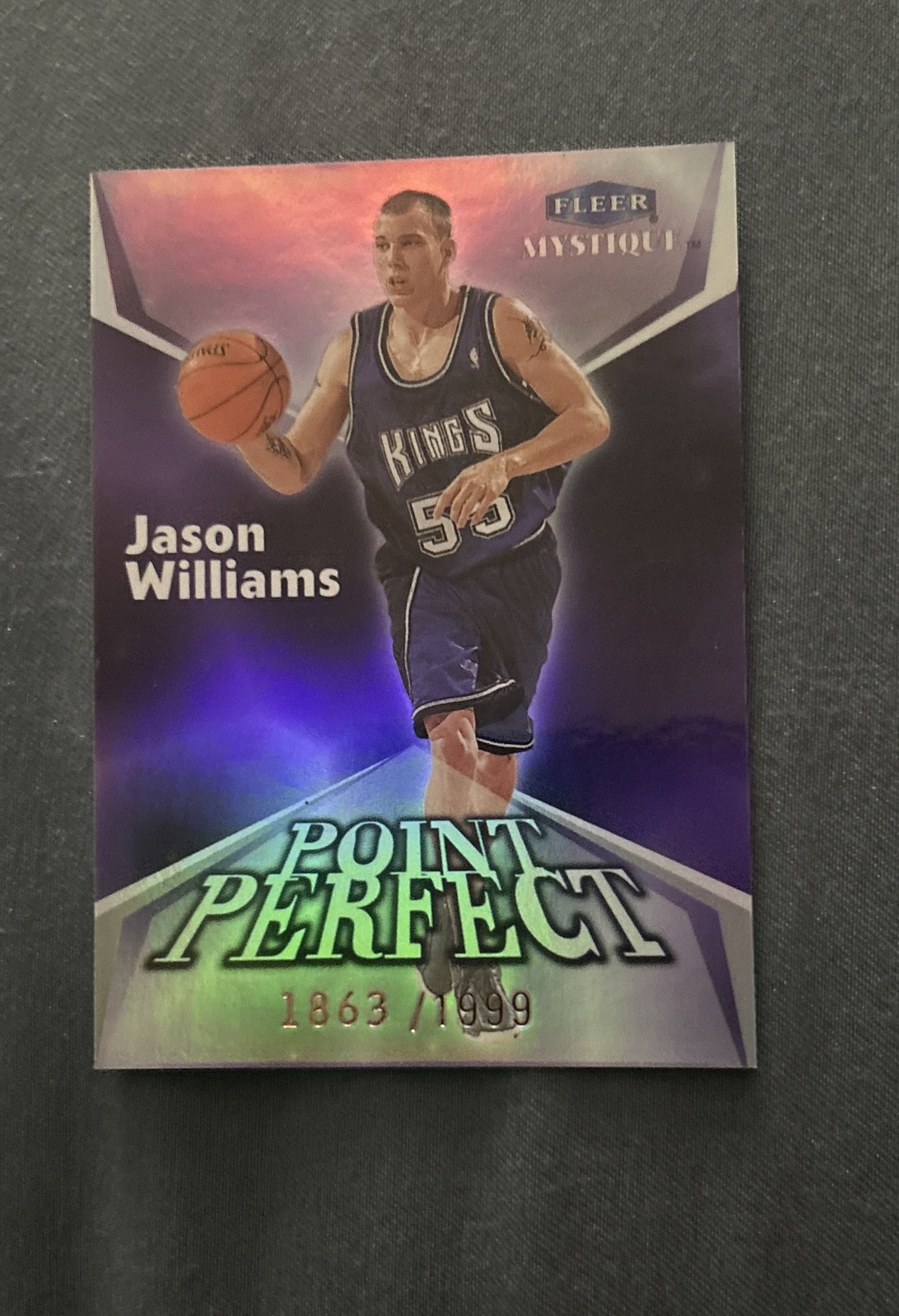 1999-00 Fleer Mystique - Point Perfect Jason Williams #3PP - #1863/1999