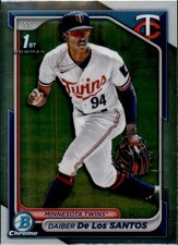 2024 Bowman Chrome #BCP-185 Daiber De Los Santos Prospects