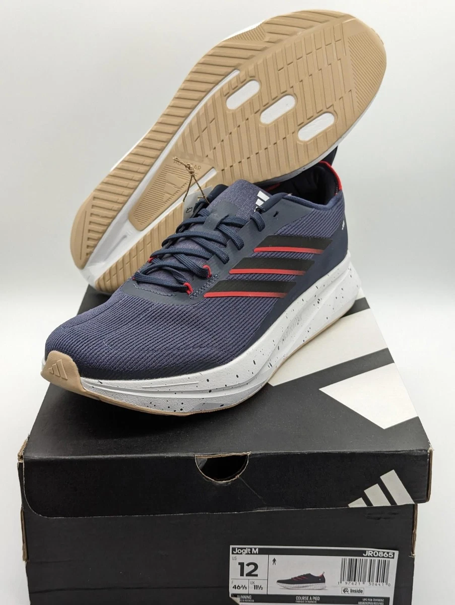 NEW Adidas‎ Jogit Black Crystal White Mens Athletic Sneaker Size 14 adidas Jogit White Black for Sale | Authenticity Guaranteed  main image 2