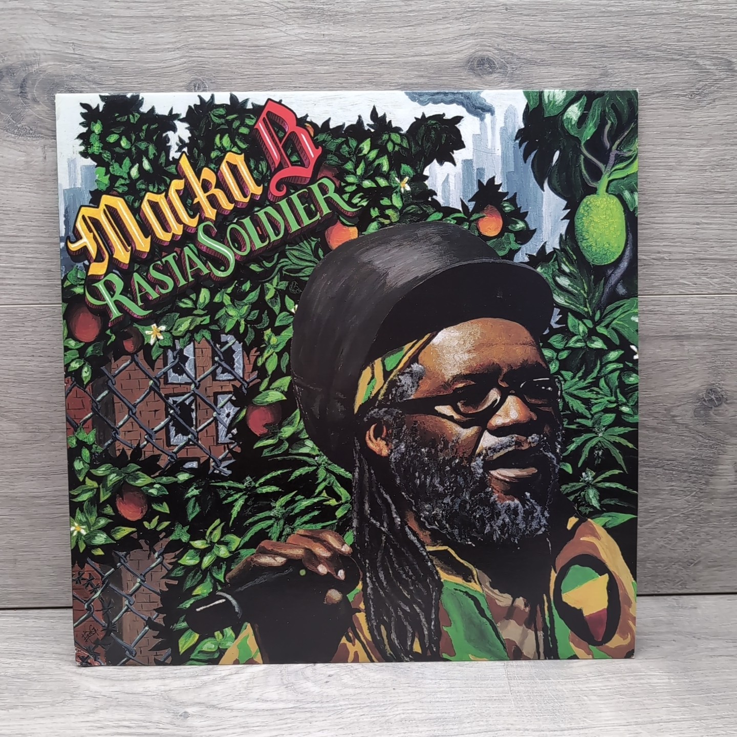 Macka B - Rasta Soldier - 12"" Vinyl LP Record - 2012 Necessary Mayhem - NEW