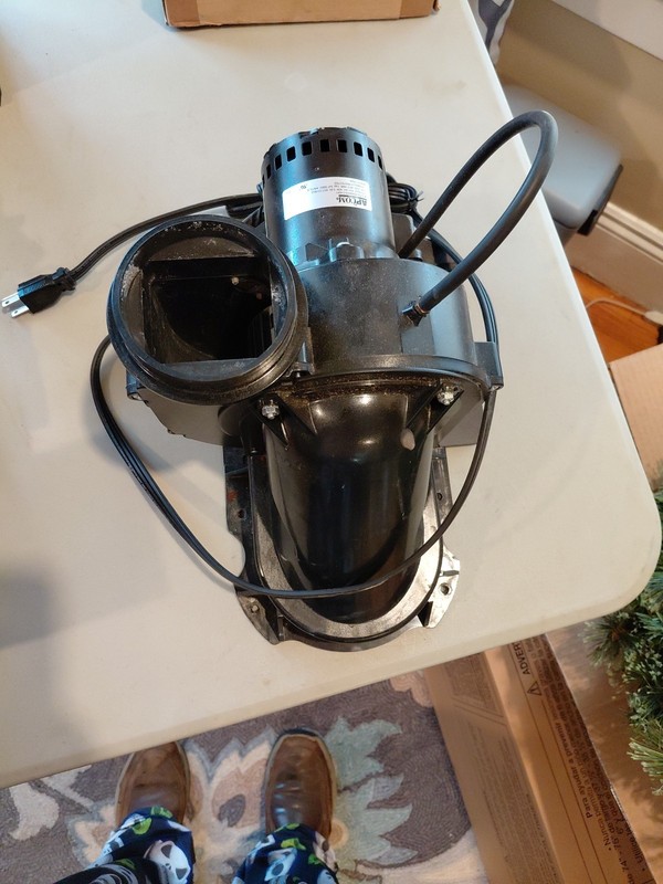 A.O. Smith Hot Water Heater Power Vent Assembly  Part #100-112-656