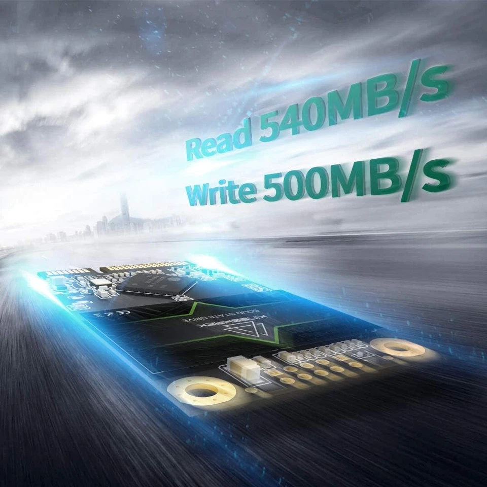 Msata 512GB Internal Solid State Drive High Performance Hard Drive for Desktop L - Image 2 of 4