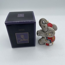 De Rosa Collection Mini Elephant Item 2012 Hand Crafted Ceramic