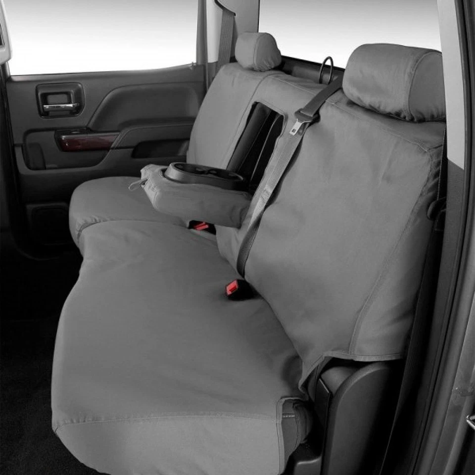Cubierta de asiento Covercraft primera fila para Ford F-250/F-350 Super Duty 2011-2016 - gris Foto 3 de 4