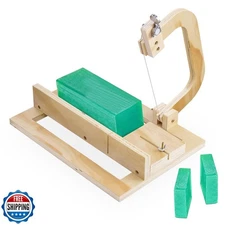 Kartols Wooden Soap Cutter,Adjustable Handmade Soap Making Supplies, Perfect 