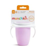 5019090516211 Kubek Treningowy Z Uchwytami Munchkin Miracle 360° 207Ml Fioletowy