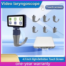 4.5" Touch Screen Digital Video Laryngoscope, Reusable Sterile Blade