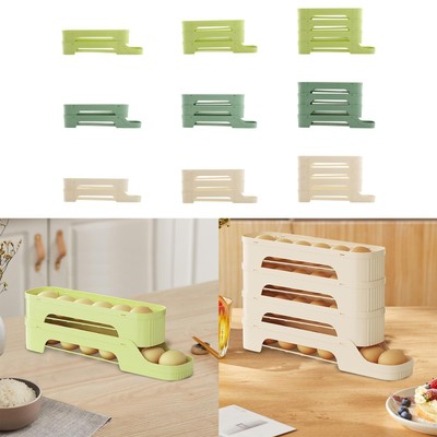 Eieraufbewahrungsbox für den Kühlschrank, Eierablage, automatisch rollender
