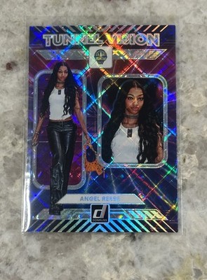 2025 Panini Donruss WNBA - Tunnel Vision Angel Reese #9 Diamond Chicago Sky