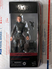 Star Wars Black Series Vice Admiral Rampart Bad Batch 6 New with case