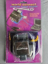 Rare Vintage Universal Modem Adapter for Dile UP World Connect