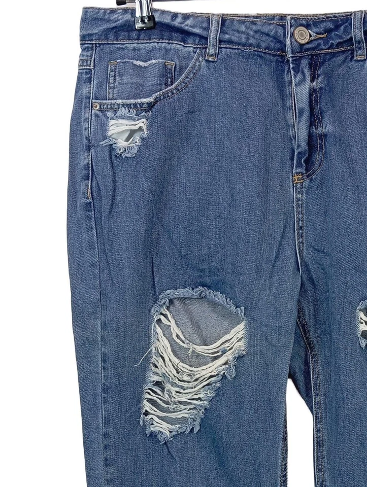 SIMPLY BE Vaquero boyfriend Mujeres Vaquero Talla EU 46 azul look casual - Imagen 3 de 4