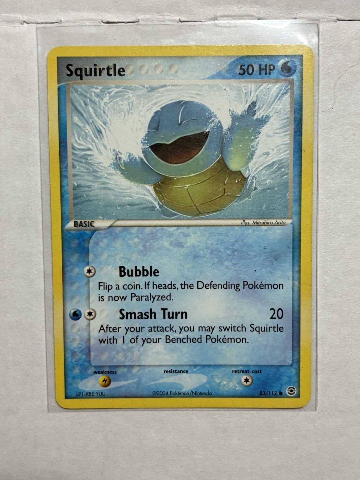 Squirtle 83/112 FireRed & LeafGreen Regular