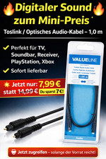 Toslink Audiokabel Digital Kabel Optisches Audiokabel LWL SPDIF
