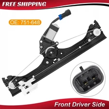 For Fiat 500 2-Door 2012-2019 751-648 Front Left Power Window Regulator w/ Motor