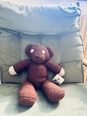Mr. Bean Offizieller Teddybär Plüschtier Tiger Television 1996 Treasures NEU Neu mit Etikett
