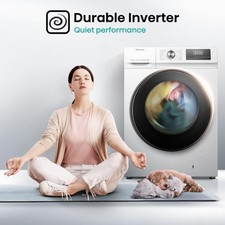 HISENSE WFQA9014EVJM LAVATRICE, Caricamento frontale, 9 kg, 61 cm, Classe A - 6