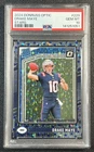 DRAKE MAYE PSA 10 2024 PANINI DONRUSS OPTIC #229 STARS RATED ROOKIE PATRIOTS 051