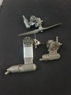 3 X RC Plane Engines Enya 8825 Model 4301 Flash And Other See Photos