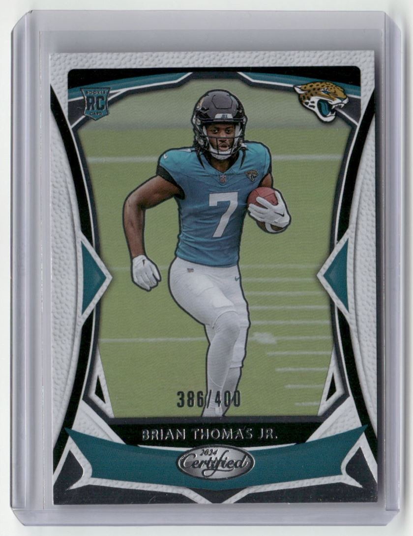 2024 Panini Certified Brian Thomas Jr. Rookie 386/400 Jacksonville Jaguars