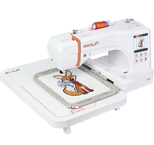 Poolin EOC06 Embroidery Machine Good Used Condition (WiFi Version)