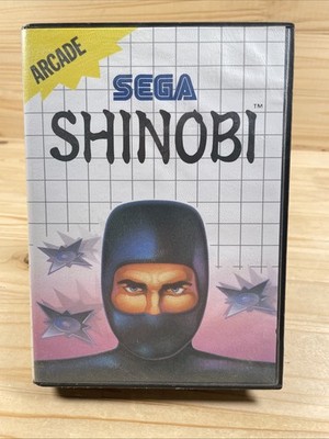 Sega Master System Spiel   SEGA SHINOBI - Arcade #BL