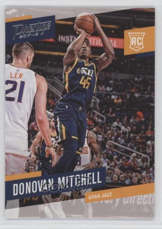 2017-18 Panini Prestige Rookies Donovan Mitchell #163 0fn0