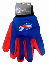 NFL Buffalo Bills Gloves   by FOCO Grip Palms Forever Collectables GO BILLS   