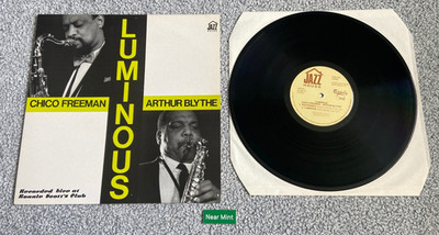 Chico Freeman - Arthur Blythe   Luminous - 12'' Vinyl - JHR010 - Near Mint