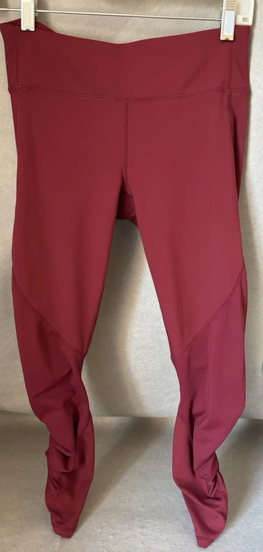 fabletics mid-rise pureluxe ruched scrunch ankle leggings
