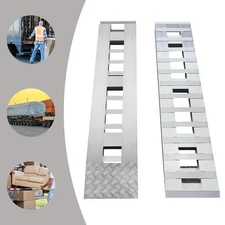 72" x 15" Aluminum Trailer Ramps Loading Ramps for Car ATV Truck 2X 6800LBS