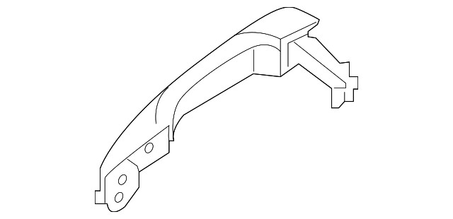 Manija exterior para Hyundai Tucson 2016-2021 (N/P 83651-D3010)
