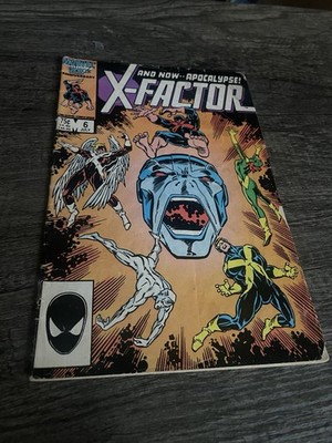 X-Factor #6 (Marvel Comics July 1986) 1st Full App Apocalypse Key Issue