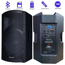 STARAUDIO 15" 4000W Peak Power PA Speaker TWS Bluetooth Pro Karaoke KTV Speaker