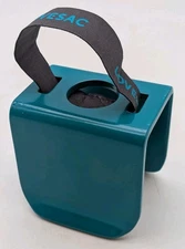 Lovesac Sactional Teal Steel U Clamp Love Sac Sofa Couch PJ9692 EUC