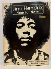 JIMI HENDRIX Note For Note - Guitar Tab Sheet Music Songbook - Excellent 